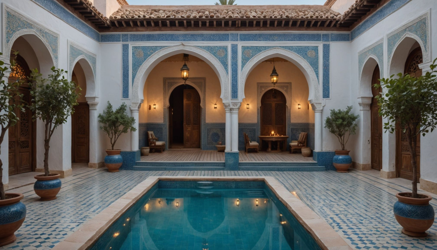 Riad architecture: an unexpected journey into Marrakech's traditional patios